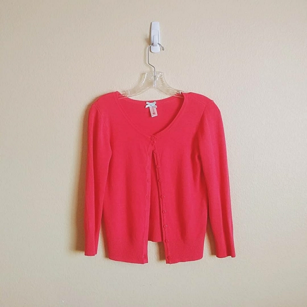 Pink Coral Cardigan